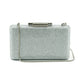 Alexa Crystal Clutch (Silver)