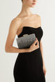 Evelyn Crystal Clutch (Black)