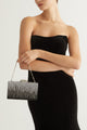 Evelyn Crystal Clutch (Black)