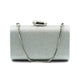 Madison Glitter Clutch (Silver)