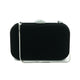 Sienna Velvet Clutch (Black)