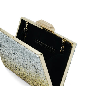 Stella Glitter Clutch (Gold)