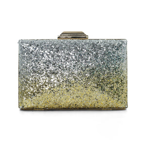 Stella Glitter Clutch (Gold)